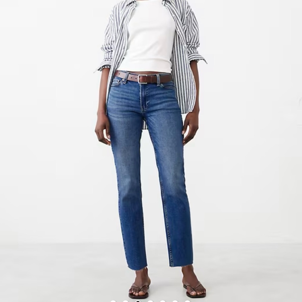 Banana Republic Factory Indigo Wide Leg Jeans